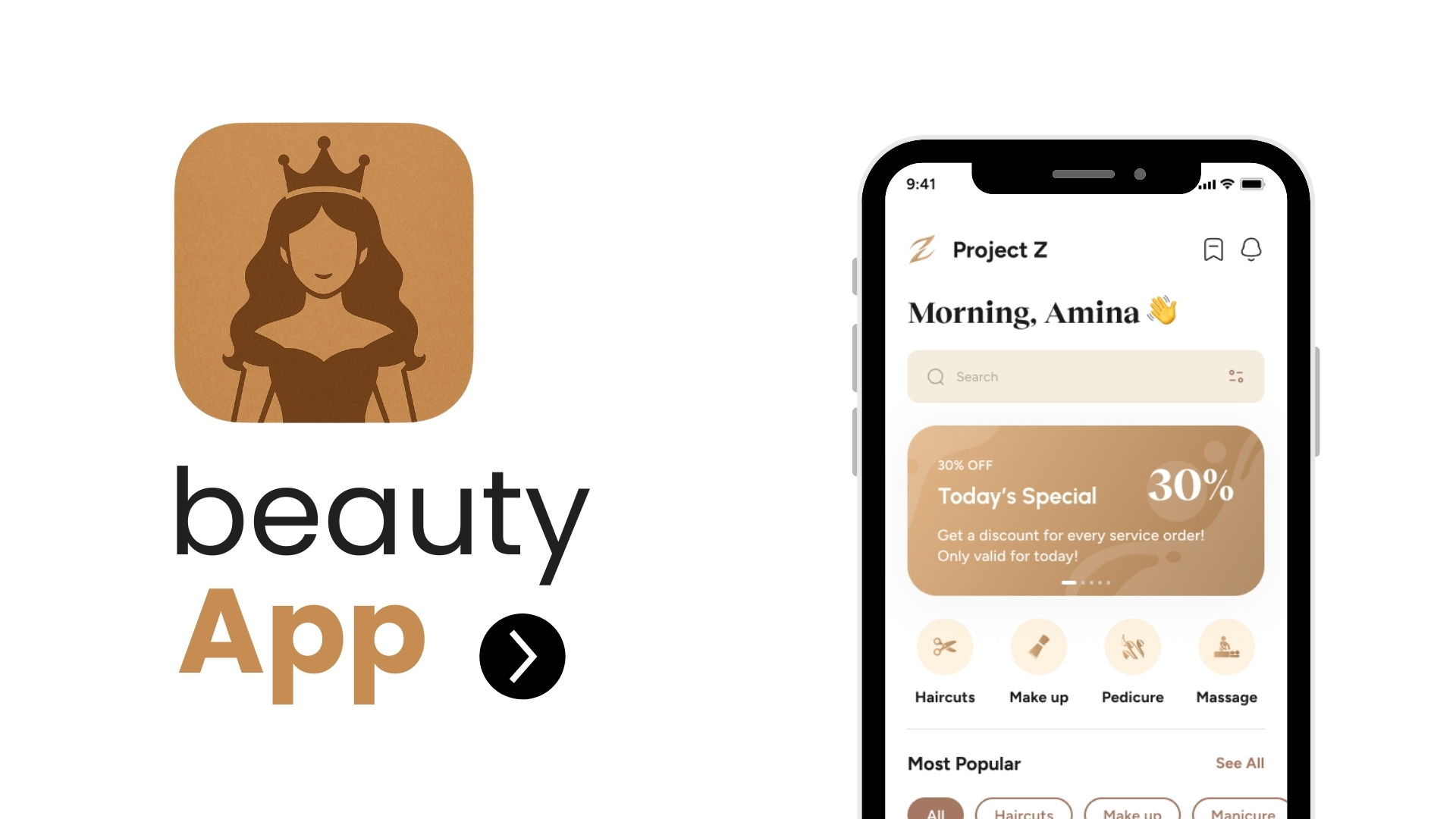 ON-DEMAND BEAUTY & WELLNESS APP